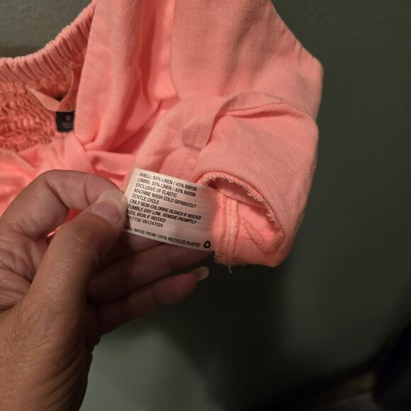 Universal Thread Women's Tie-Front Cropped Tank Top - Size XL Pink Parasol - Picture 5 of 12